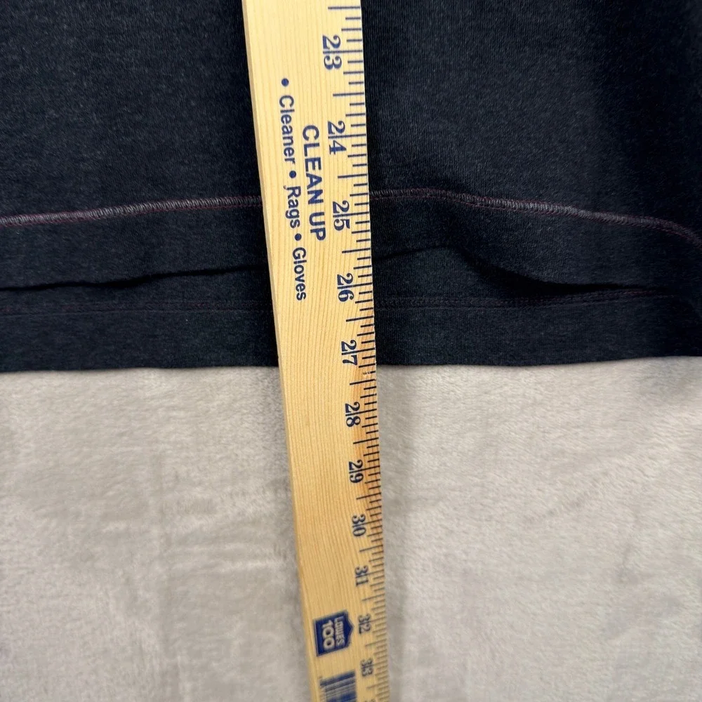 Robert Graham Quarter Zip Pullover Mens 2XL Classic Fit Contrast Stitch‎ Gray